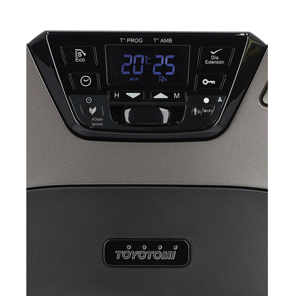 Estufa a Kerosene Láser Wi-Fi 3,2 kW LC-34W Metallic